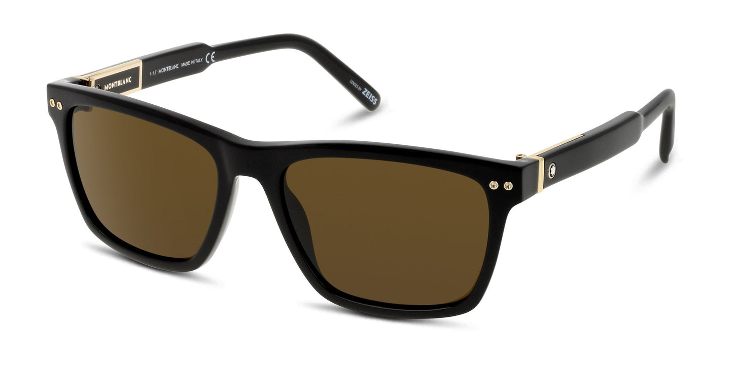 Lente Solar Montblanc MB694S Café