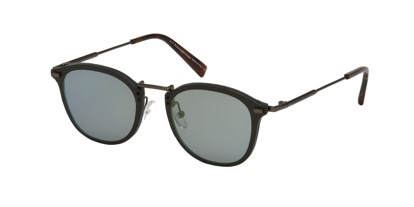 Lente Solar Ermenegildo Zegna EZ0097 Café