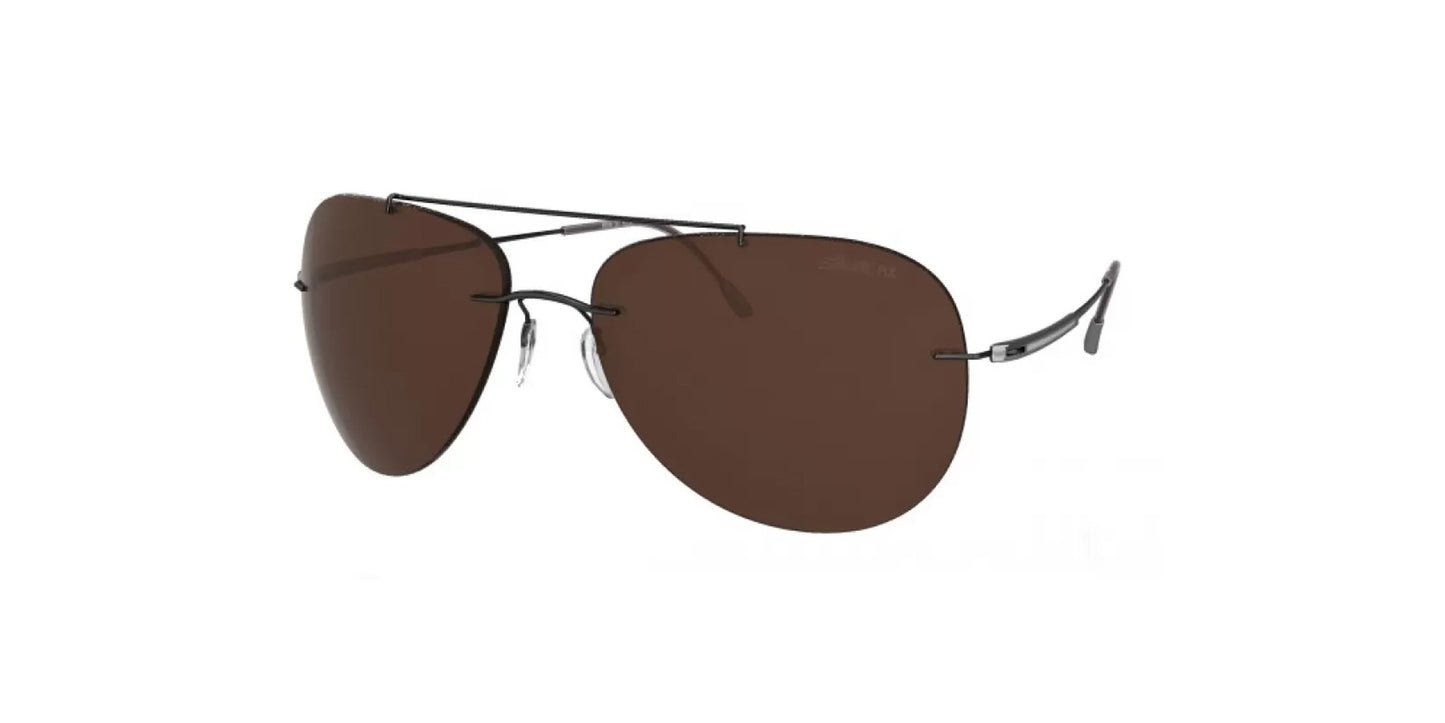 Lente Solar Silhouette SI8667 40 Café