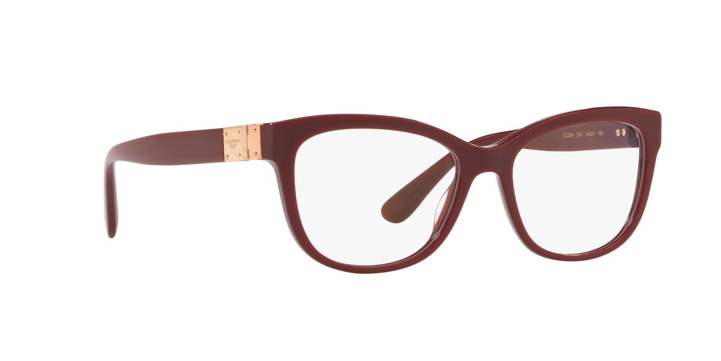 Lente Oftálmico Dolce Gabbana DG3290 Rojo