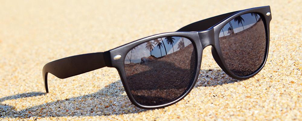 ¡Luce tus anteojos en la playa!