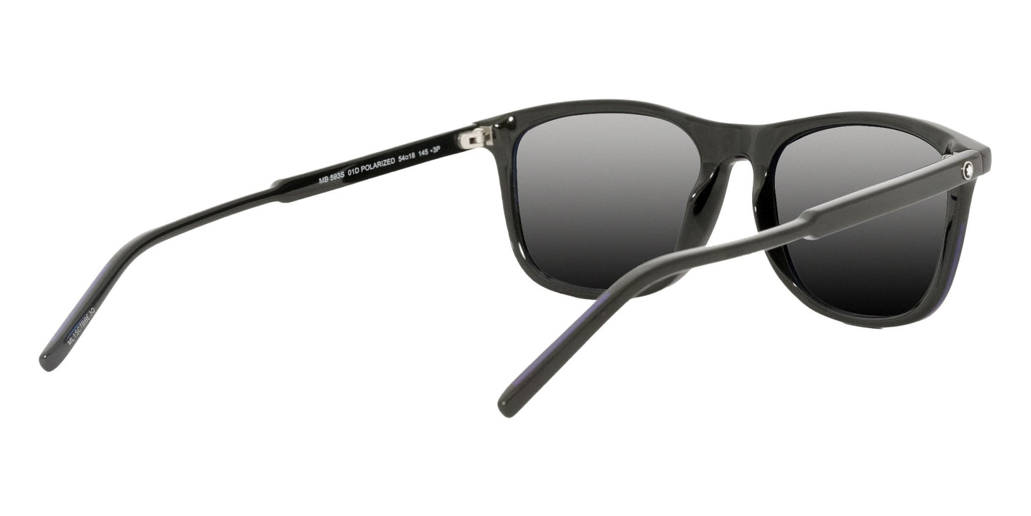 Lente Solar Mont Blanc MB593S Negro