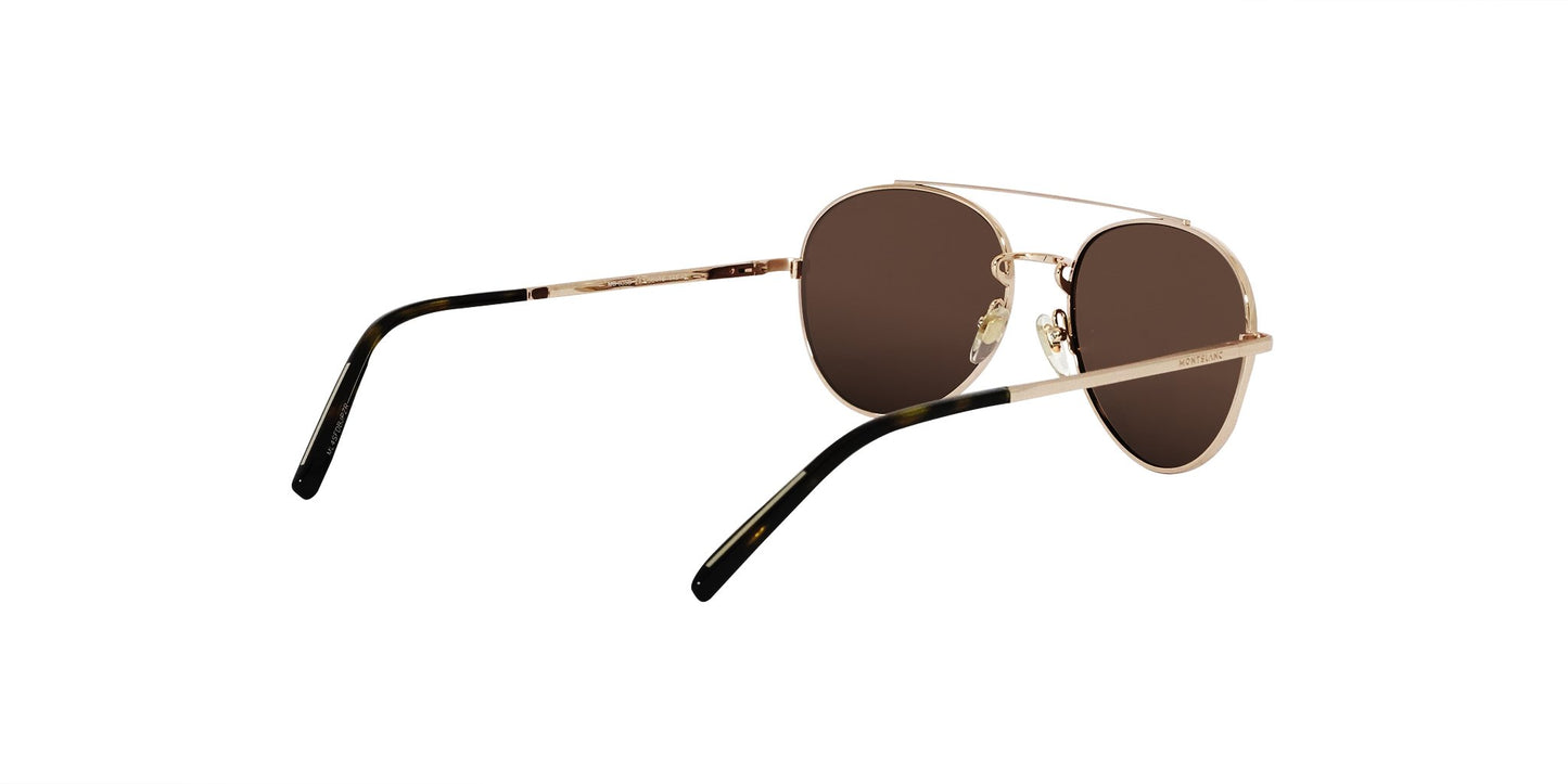Lente Solar Mont Blanc MB605S Dorado