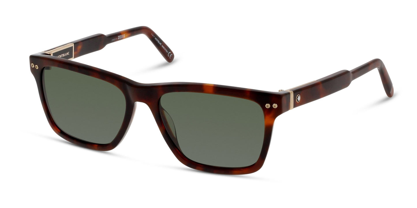 Lente Solar Montblanc MB694S Havana