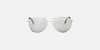 Lente Solar Ermenegildo Zegna EZ0098 Plata