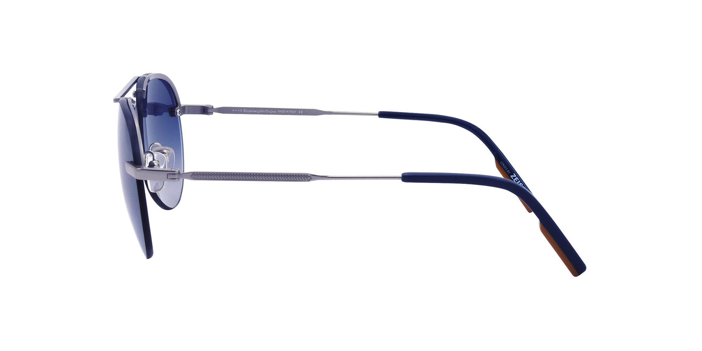 Lente Solar Ermenegildo Zegna EZ0117 Azul