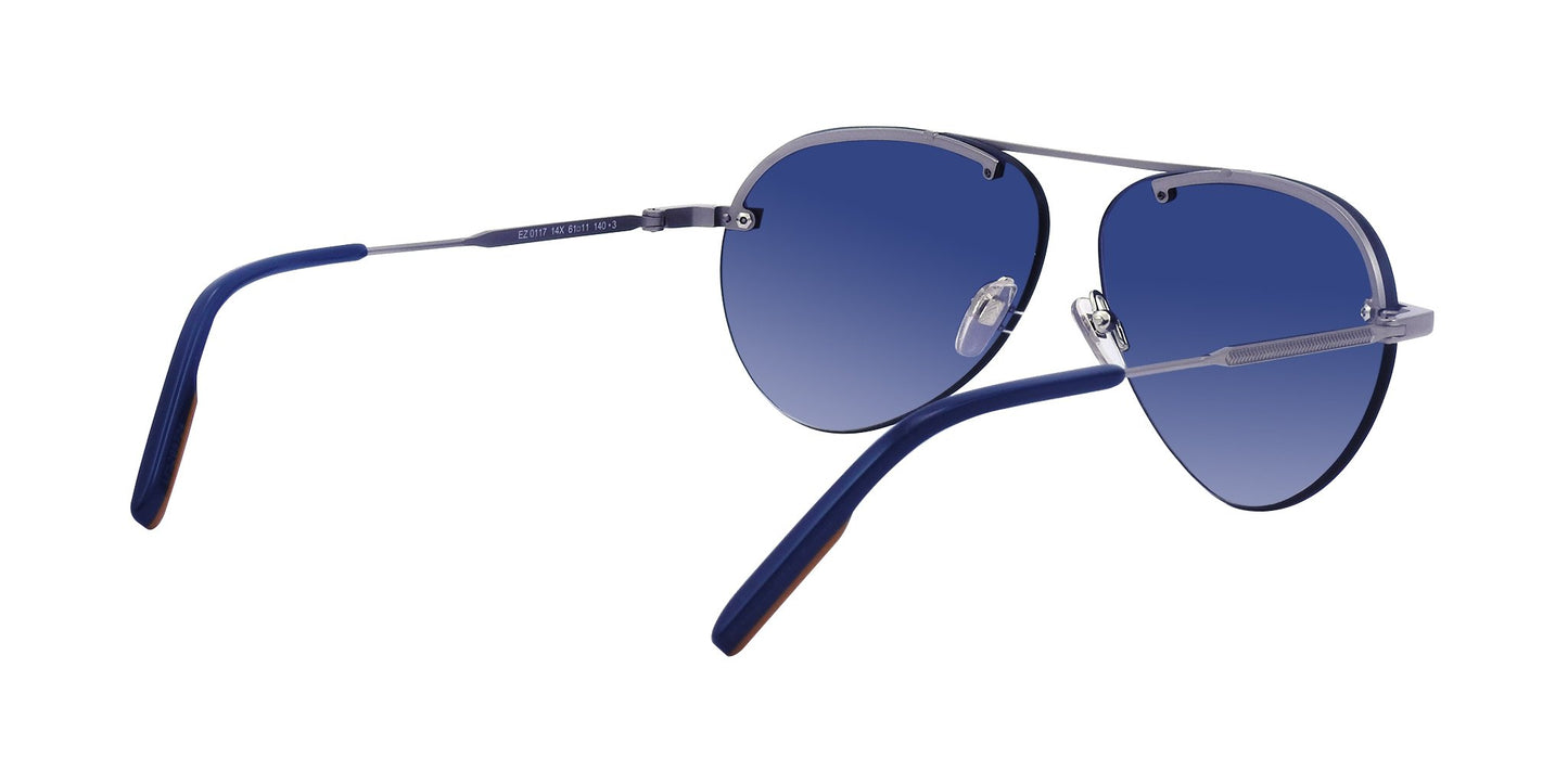 Lente Solar Ermenegildo Zegna EZ0117 Azul