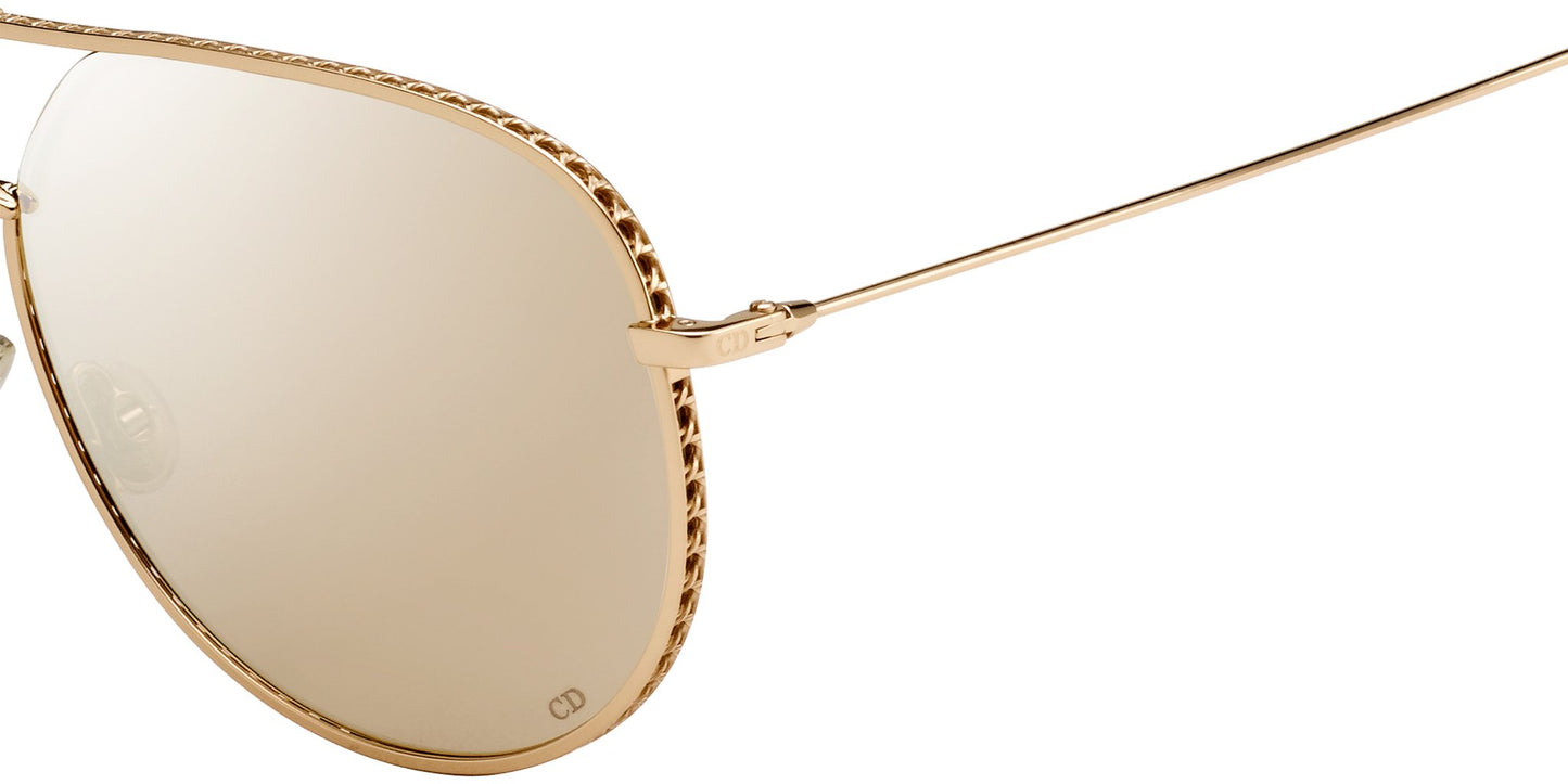 Lente Solar Christian Dior DIORBYDIOR Dorado