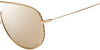 Lente Solar Christian Dior DIORBYDIOR Dorado
