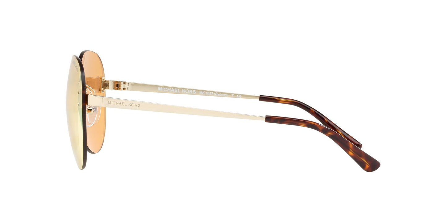 Lente Solar Michael Kors MK1037 Dorado