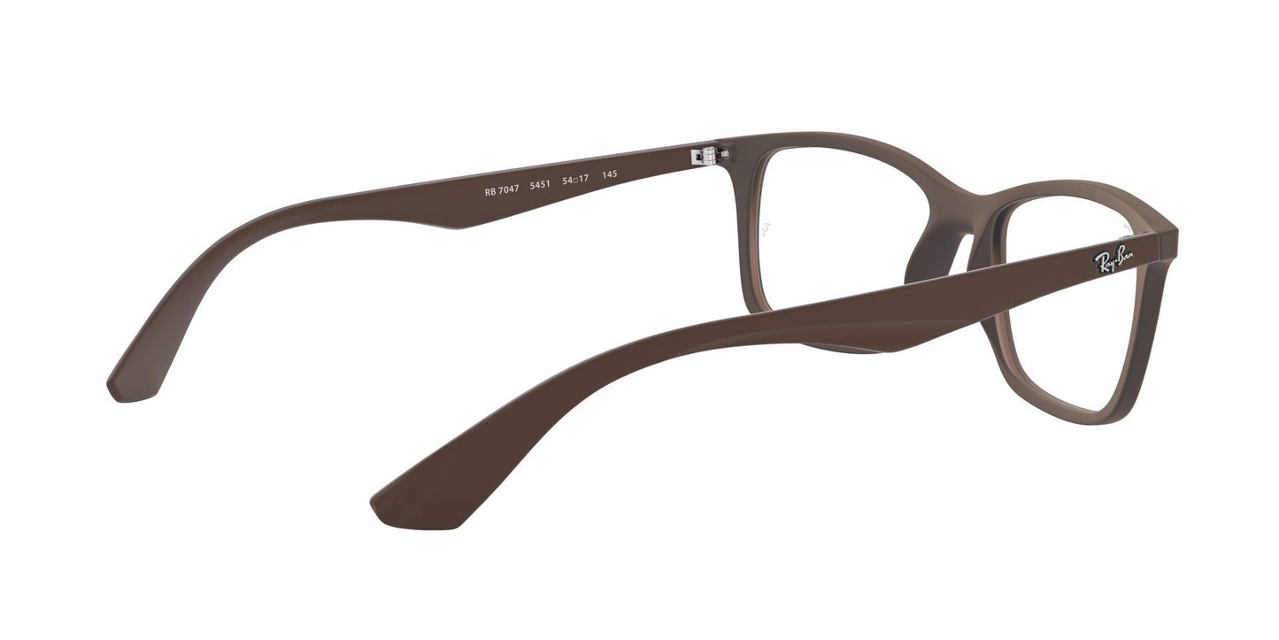 Lente Oftálmico Ray Ban RB7047O Café