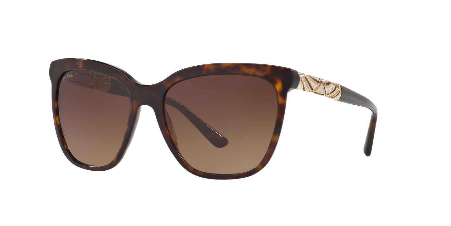 Lente Solar Bvlgari BV8173B Havana