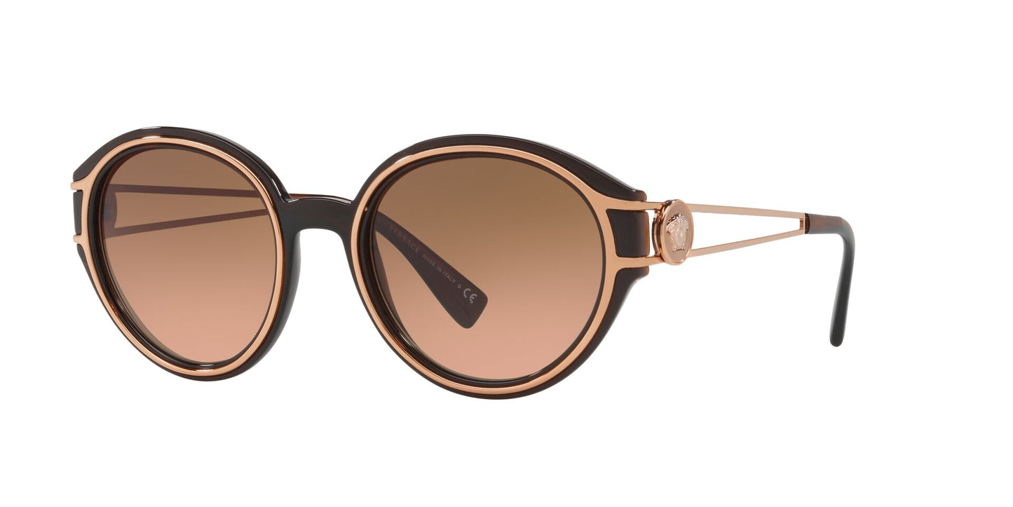 Lente Solar Versace VE4342 Café