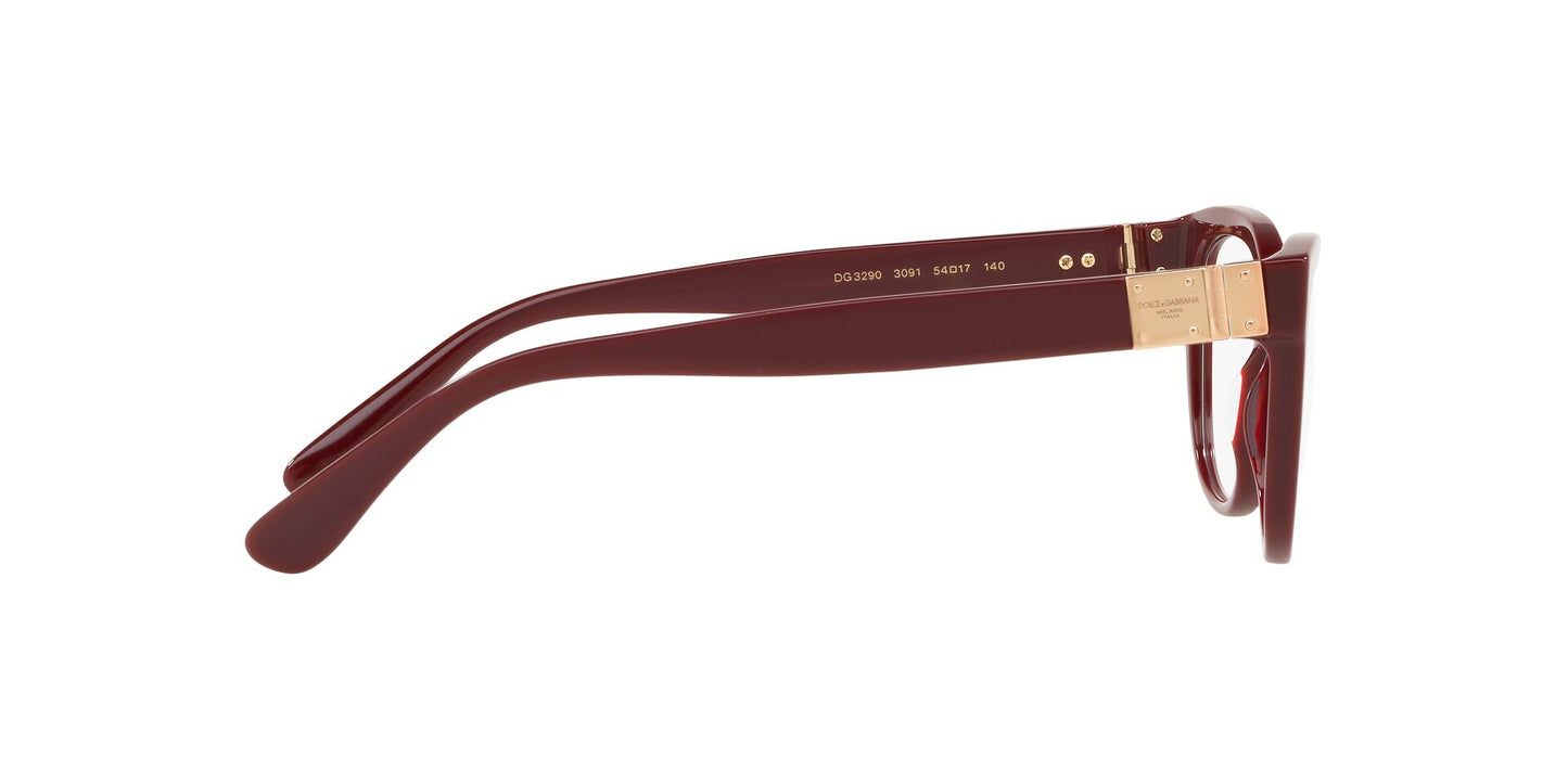 Lente Oftálmico Dolce Gabbana DG3290 Rojo
