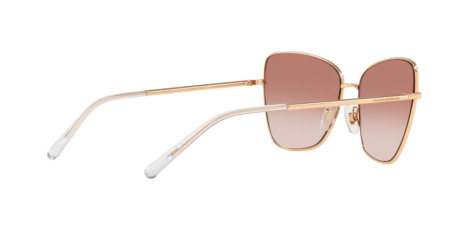 Lente Solar Dolce Gabbana DG2208 Dorado