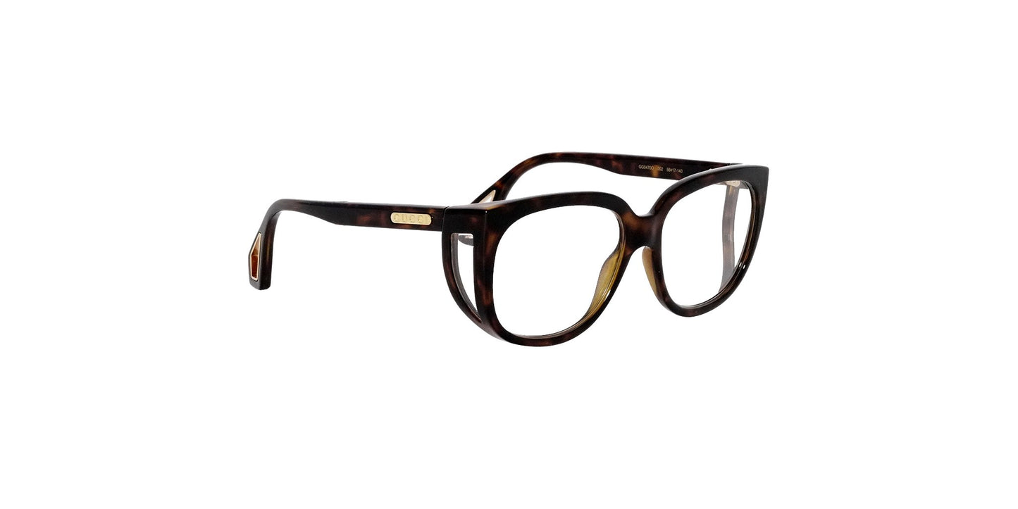Lente Oftálmico Gucci GG0470O Havana