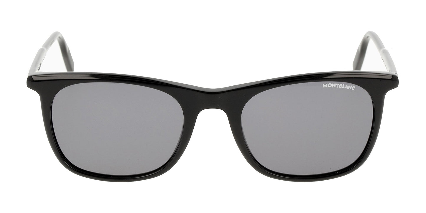 Lente Solar Montblanc MB0007S Negro