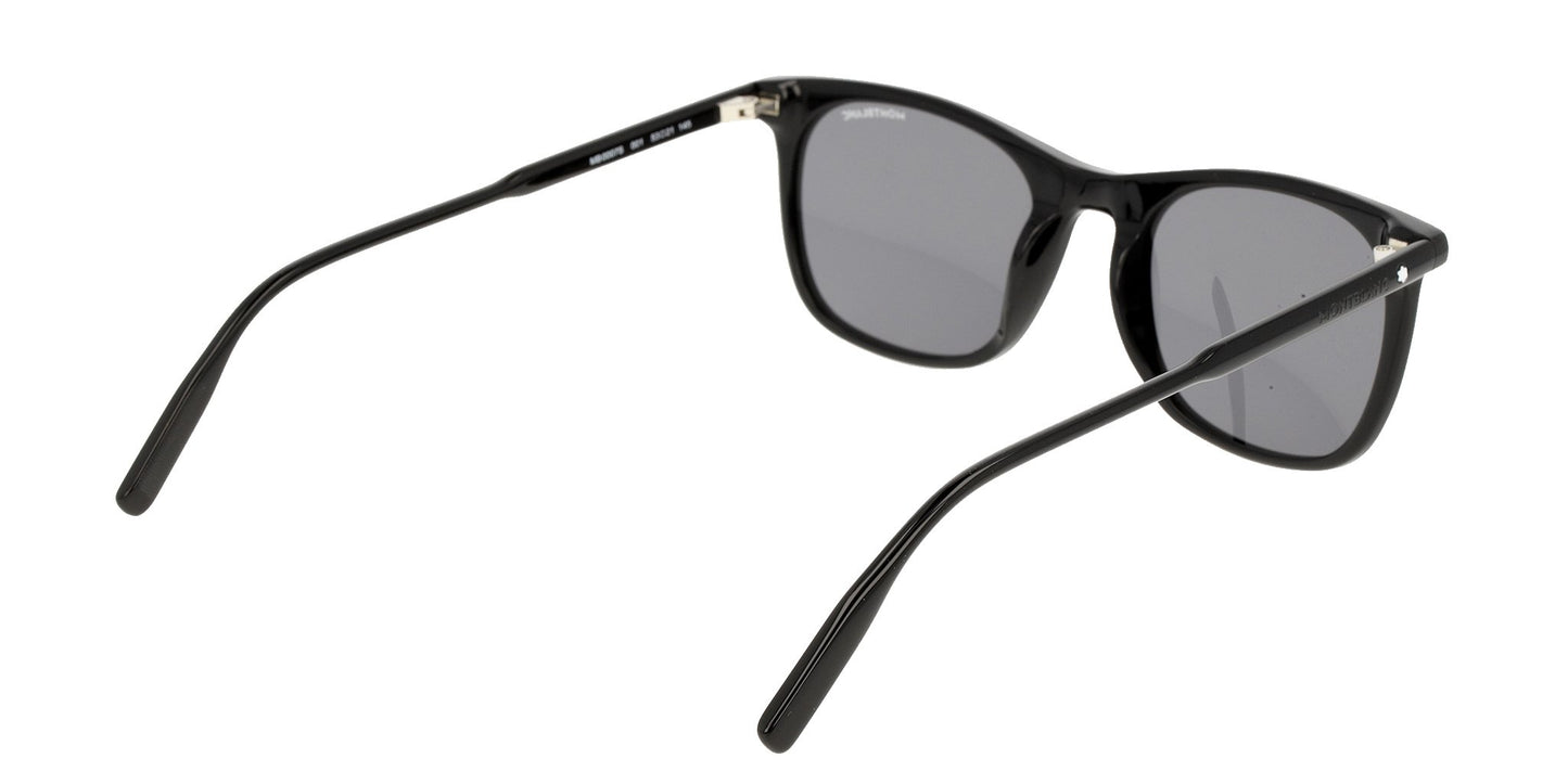 Lente Solar Montblanc MB0007S Negro