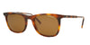 Lente Solar Montblanc MB0007S Havana