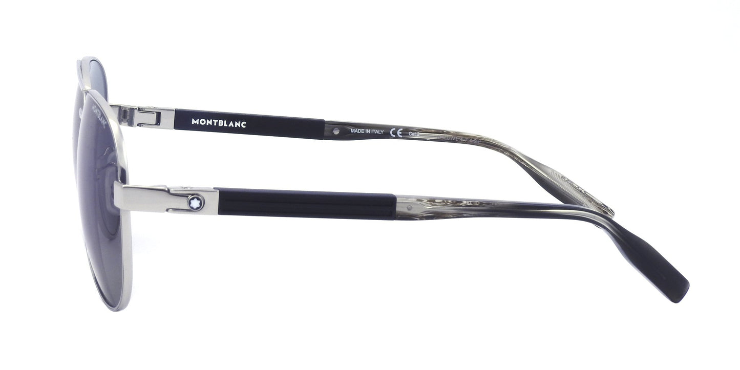 Lente Solar Montblanc MB0032S Plata