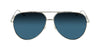Lente Solar Montblanc MB0045S Plata