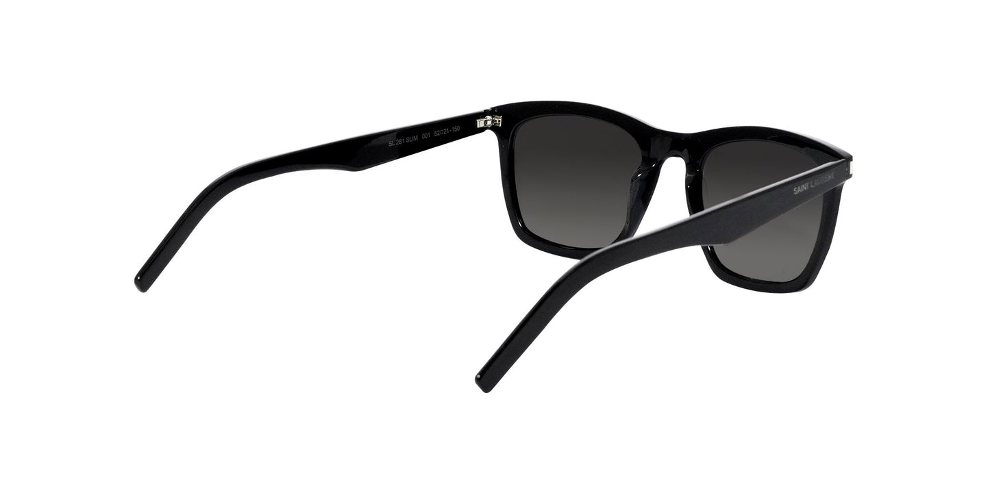 Lente Solar Yves Saint Laurent SL 281 SLIM Negro