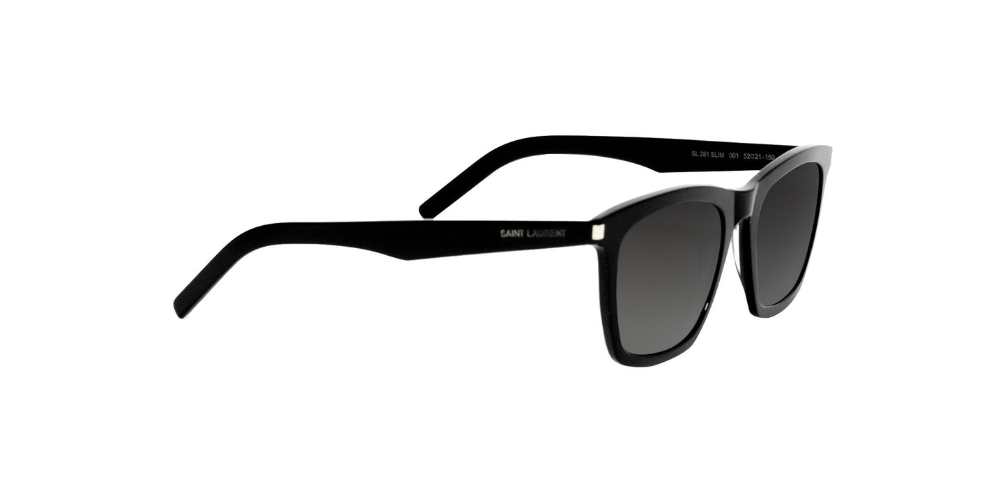 Lente Solar Yves Saint Laurent SL 281 SLIM Negro