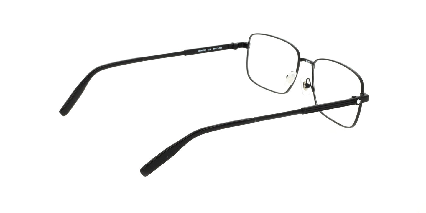 Lente Oftálmico Montblanc MB0029O Negro