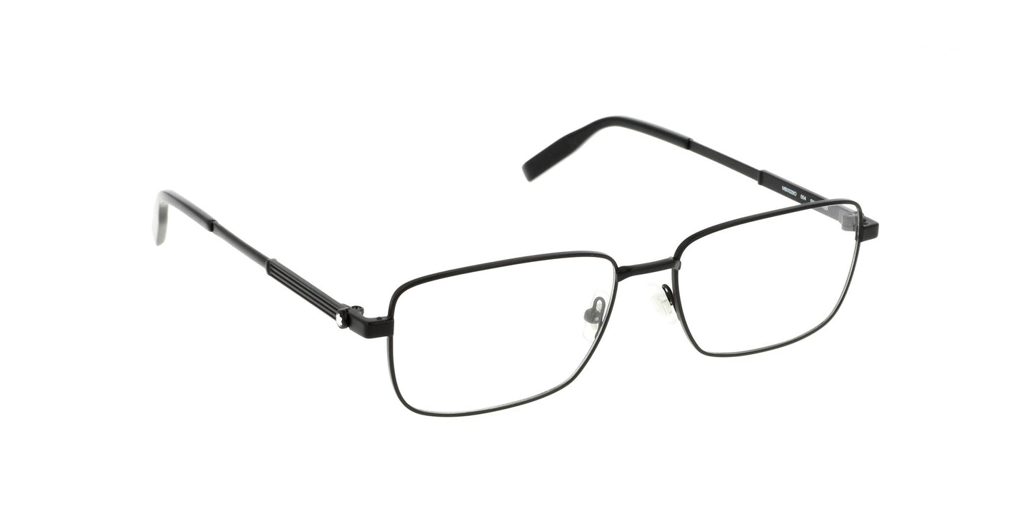 Lente Oftálmico Montblanc MB0029O Negro