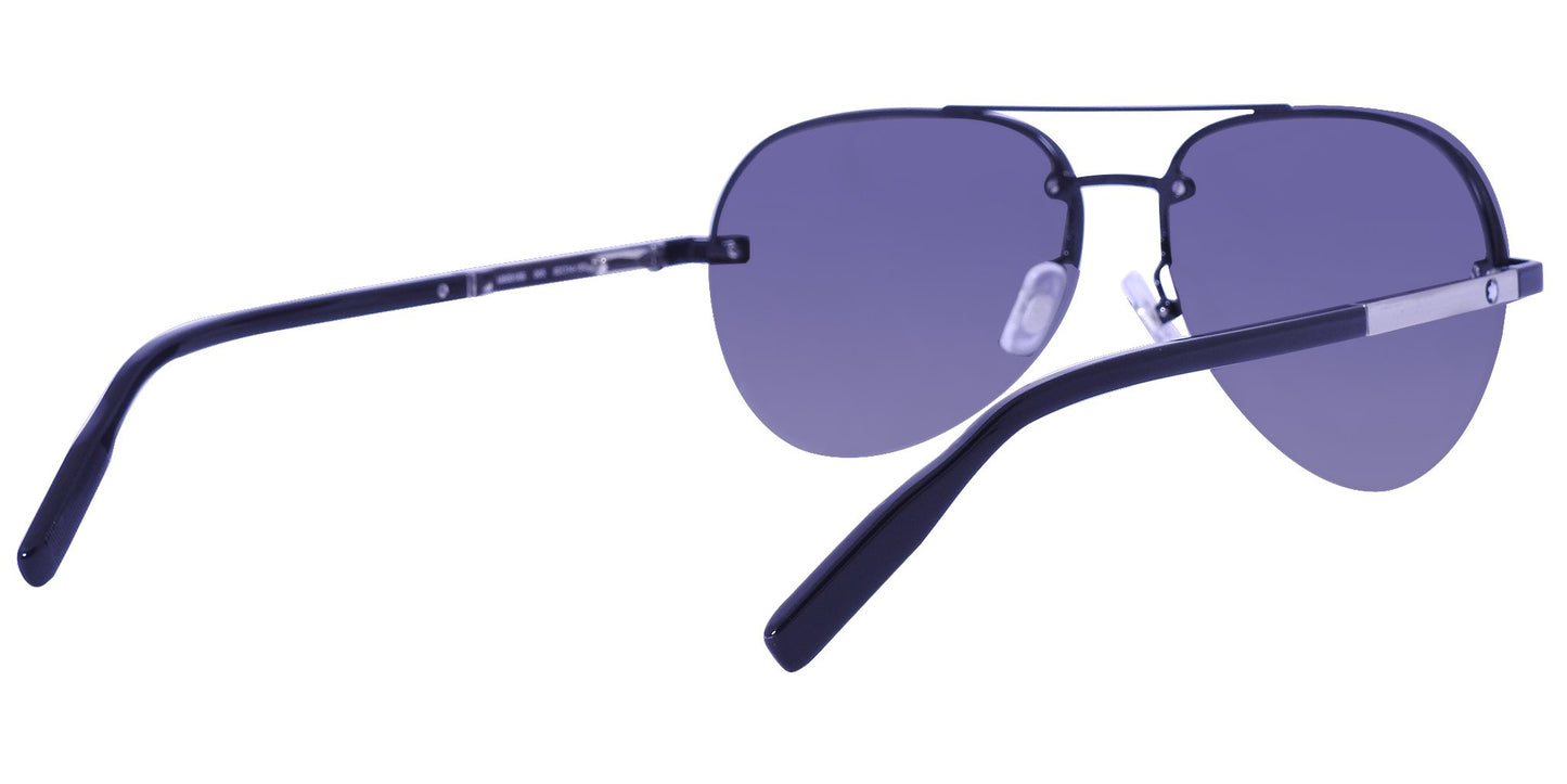 Lente Solar Montblanc MB0018S Negro