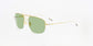 Lente Solar Montblanc MB0109S-002 Dorado