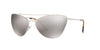 Lente Solar Prada PR 65VS Plata