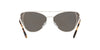 Lente Solar Prada PR 65VS Plata