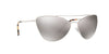 Lente Solar Prada PR 65VS Plata