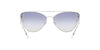 Lente Solar Prada PR 65VS Plata