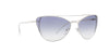 Lente Solar Prada PR 65VS Plata