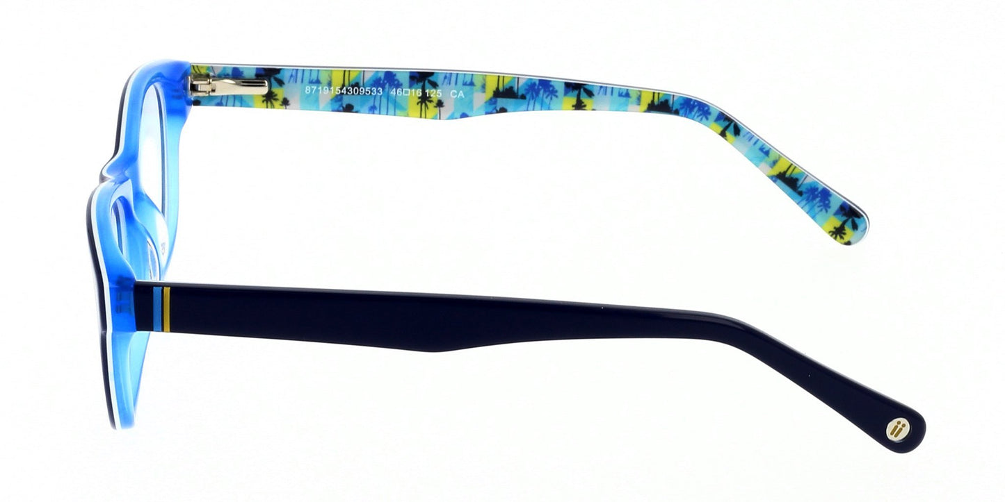 Lente Oftálmico Twiins Infantil TWHK13 Azul