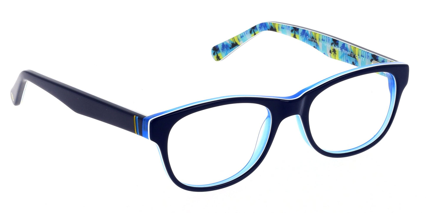 Lente Oftálmico Twiins Infantil TWHK13 Azul