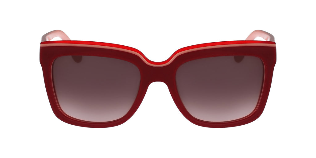 Lente Solar Salvatore Ferragamo SF0758G Rojo
