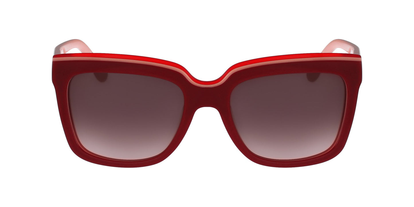 Lente Solar Salvatore Ferragamo SF0758G Rojo