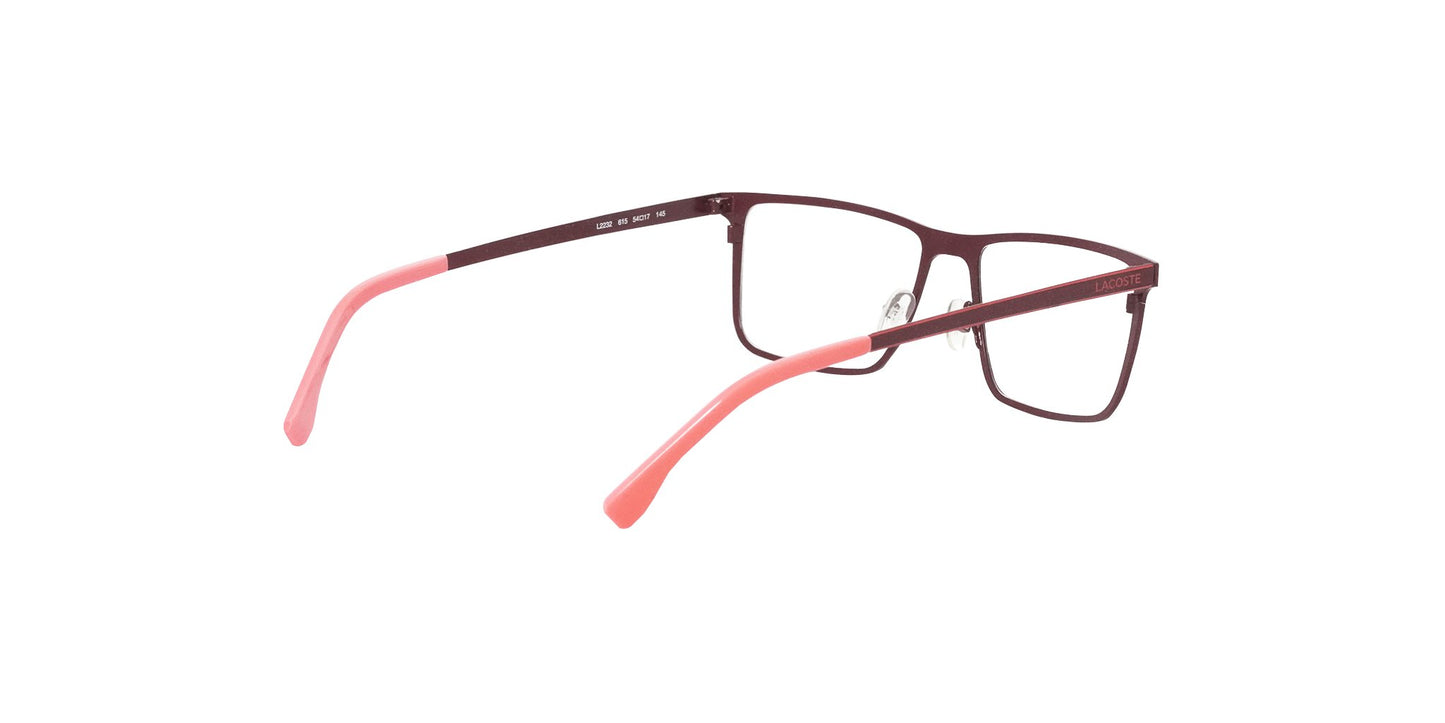 Lente Oftálmico Lacoste L2232 Rojo