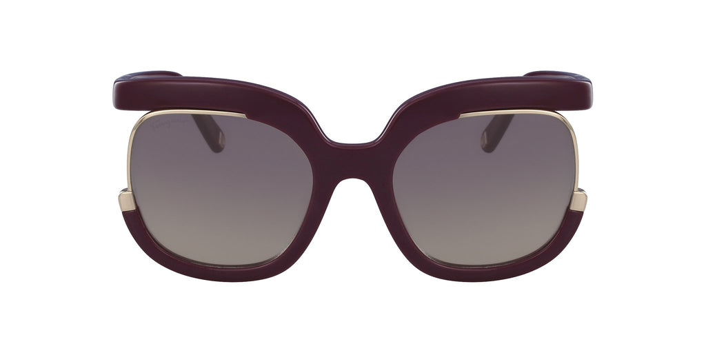 Lente Solar Salvatore Ferragamo SF863S Morado