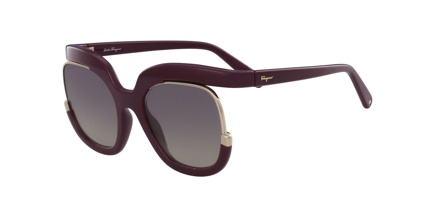 Lente Solar Salvatore Ferragamo SF863S Morado