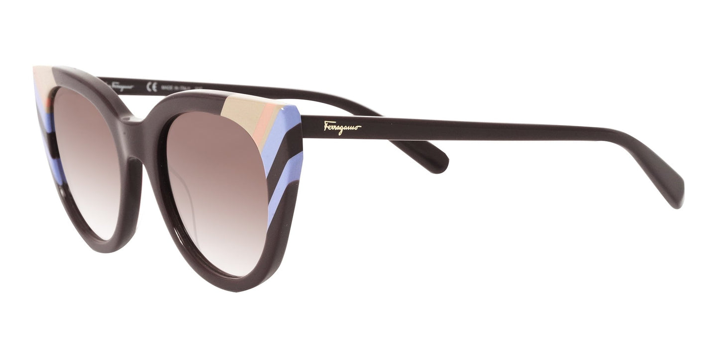 Lente Solar Salvatore Ferragamo SF867S Café