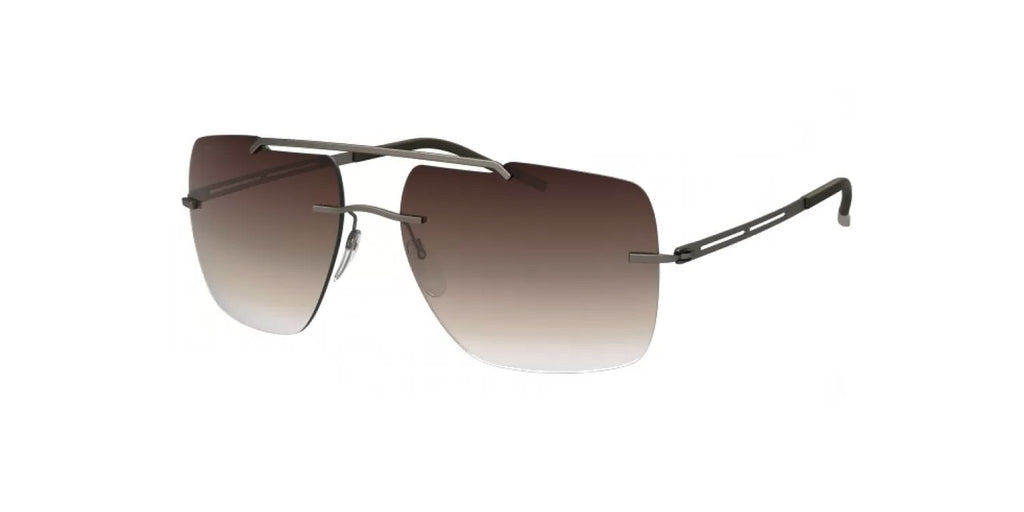 Lente Solar Silhouette SI8674 40 Gris